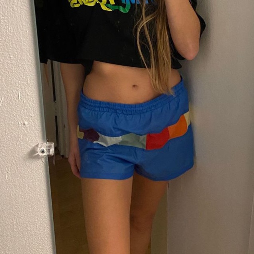 Authentic Vintage Color Blocking Active Shorts